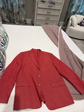 Apt. 9 Red Men's Sport Coat Blazer